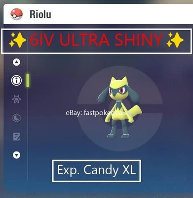 Pokemon Legends ZA ✨ 6IV Shiny Alpha Riolu✨Fast 🚀