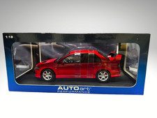 1/18 Mitsubishi Lancer Evolution VIII Red Diecast Model Display Base