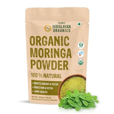 Moringa Powder - Natural Superfood with 120+ Nutrients, Antioxidants & Vitamins