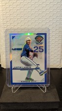 2025 Panini Prospect Edition - Justin Lamkin #37 Blue Prizm /149