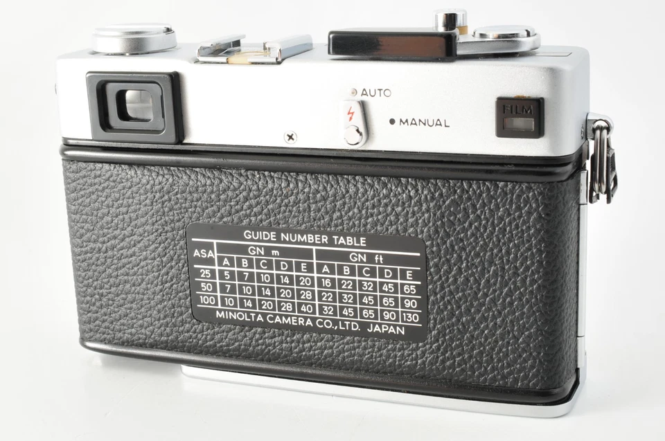 [N MINT ] MINOLTA Hi-Matic E Rangefinder 35mm Film Camera 40mm f 1.7 Japan #1081 - Image 4 of 4