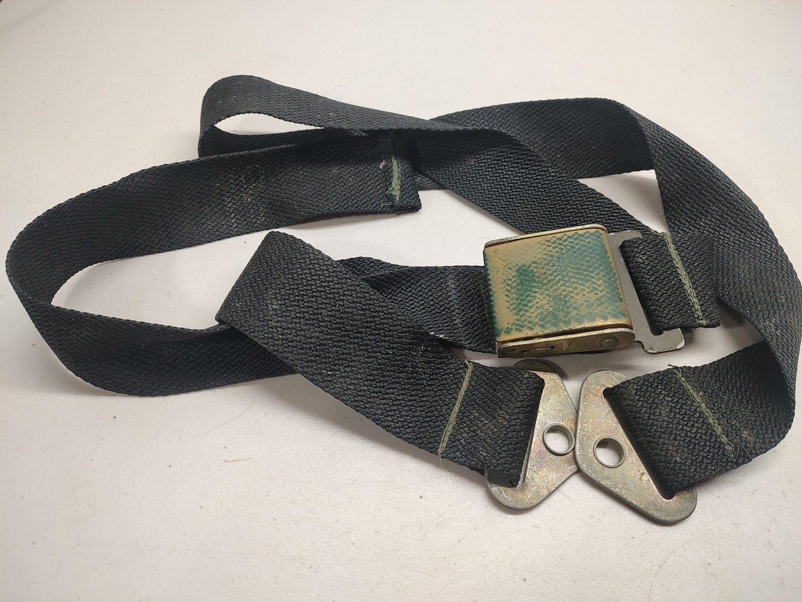 Aircraft Seat Belt Lap American Safety CS 5000B Assembly Military Surplus