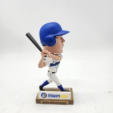 Mike Moustakas Blue Rocks Delaware Online Bobblehead (No Box) SGA Very Rare HTF