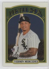 2021 Topps Heritage High Number Chrome 463/999 Yermin Mercedes #561 sh7
