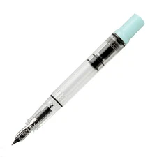 TWSBI Fountain Pen Eco T Mint Blue CT Suction M TWC10028