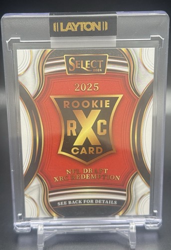 2024 Panini Select #506 2025 XRC Prizm Redemption RB1 Ashton Jeanty - Picture 2 of 2