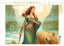 CALVENDO Puzzle Die Priesterin vom See | 2000 Teile Lege-Gr&ouml;&szlig;e 90x67cm Foto-Puzz
