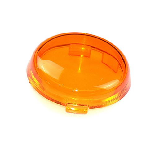 Cubierta de lente de luz de señal de giro de motocicleta 2 piezas para Harley Dyna Softail Sportster - Imagen 11 de 11