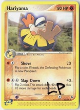 Hariyama 33/109 Uncommon Ruby & Sapphire Pokemon Lightly Played on eBay