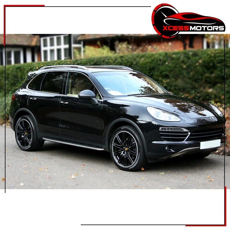 For 11-18 Porsche Cayenne Factory Style Side Running Boards Nerf Bars - Aluminum - Imagem 2 de 4