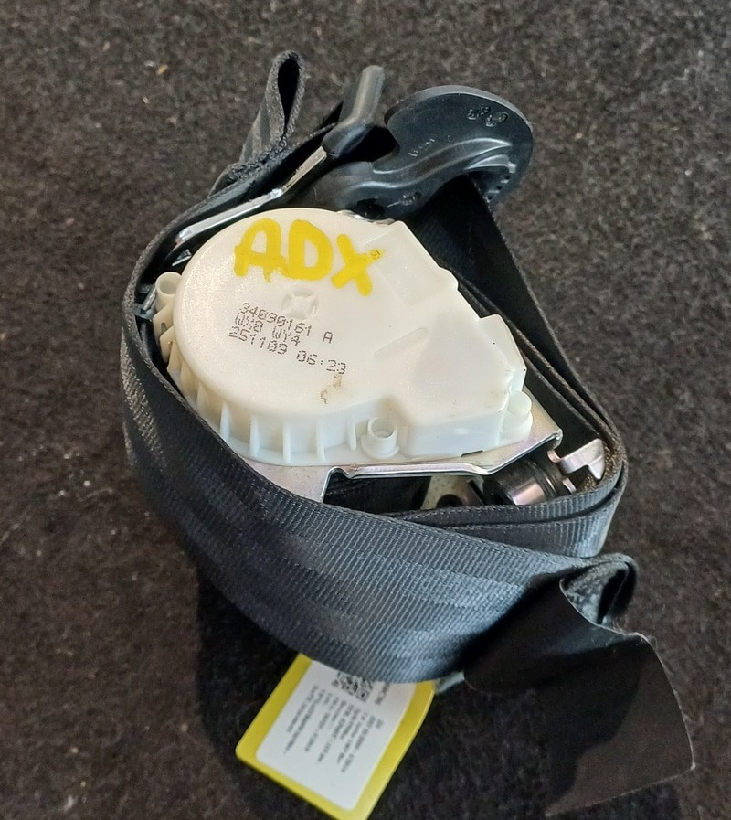 96771573XX Cintura di sicurezza ant. DX DS DS3 1.6 Turbo THP Ber 3p/b/1598cc