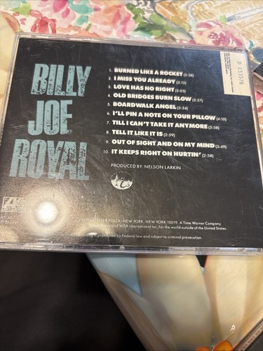 Royal, Billy Joe : Greatest Hits/Out Of The Shadows/Greatest Hits different vers - Foto 5 di 9
