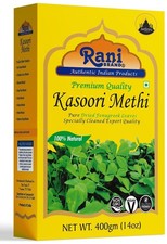Rani Dried Fenugreek Leaves 14Oz 100 Natural Vegan Gluten Free Indian Spice