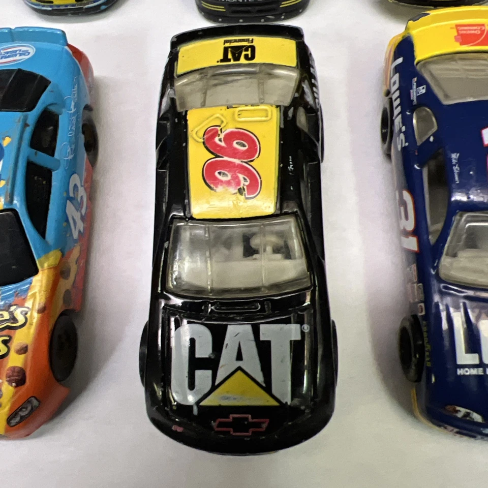 Lote de 10 autos diecast NASCAR McDonald’s Lowe’s Kodak marcas CAT Foto 3 de 4