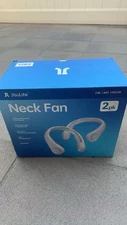 2Pack JISULIFE Portable Neck Fan, 2 fans in one box