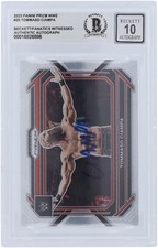 Tommaso Ciampa WWE Autographed 2023 Panini Prizm #20 Beckett Fanatics 10 Card