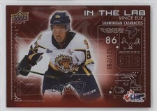 2024-25 Upper Deck CHL In the Lab Red 62/125 Vince Elie #IL-1 e0y
