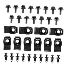 35 PCS Engine Under Cover Splash Shield Guard Body Bolts Screws, Durable