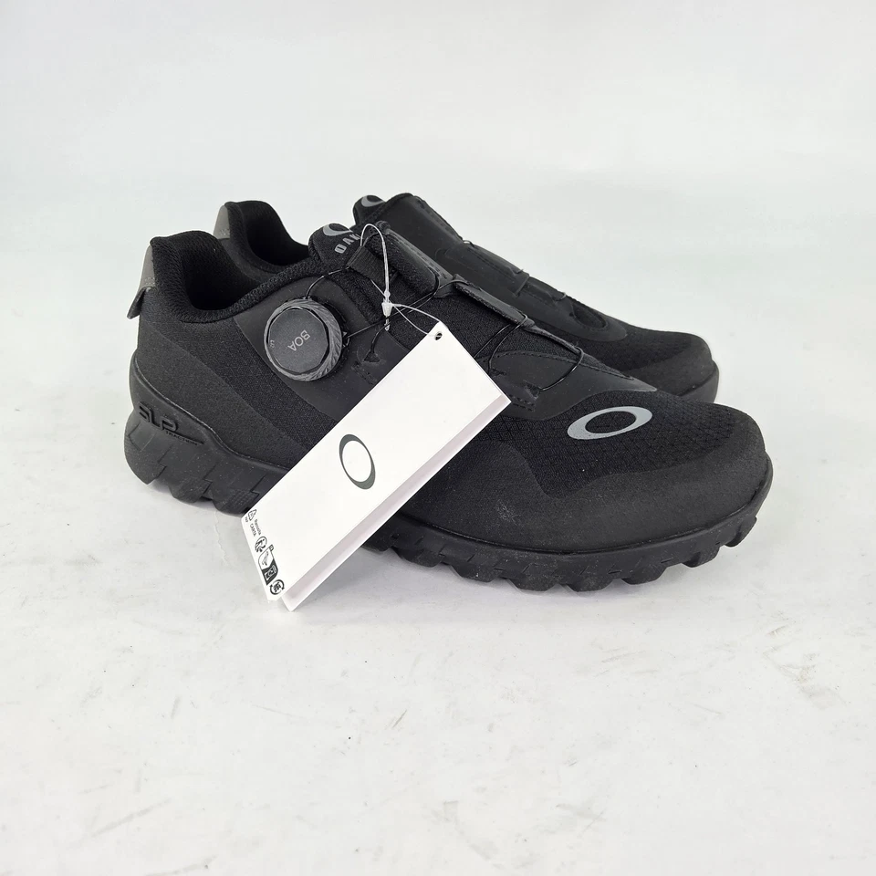 Oakley Koya Rc Boa Clipless MTB Shoes Womens 8 Mens US 6 Black Sneakers Cycling  - Image 4 of 4