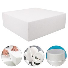Large Size Blank Foam Cube Smooth Block for Crafts And Decoration