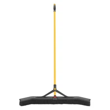 RUBBERMAID COMMERCIAL PRODUCTS 2018728 Push Broom,60 in Handle L,36 in Face 450Y