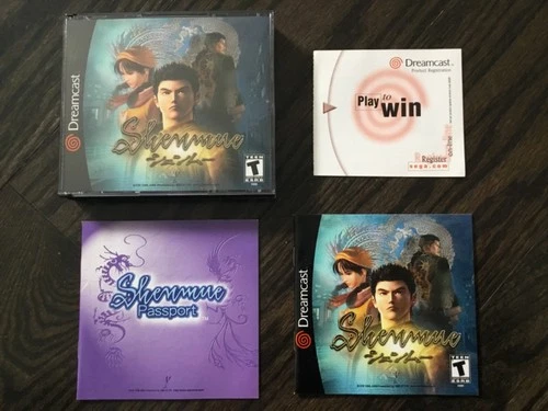 Shenmue (Sega Dreamcast, 2000) CIB Complete Collector Copy