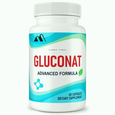 Gluconat Pills, Official Blood Support for Healthy Circulation & Balance (60ct)