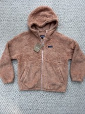 NWT 99 Patagonia Kids Terra Pink Los Gatos Fleece Hoody - Size XL 14 