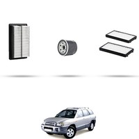 Hoffcar Set Service - 3 Filter FüR Hyundai Santa Fe I 2.4 16V 107Kw Von 2000
