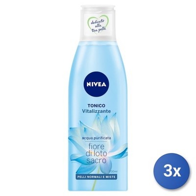 3X Nivea Face Tonic 200 ML. Revitalizing 81105