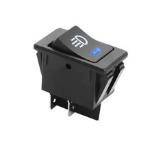 Car Fog Light Toggle Rocker Switch, 4 Pin 12V 35A ON/Off SPST Fog Lamp Blue