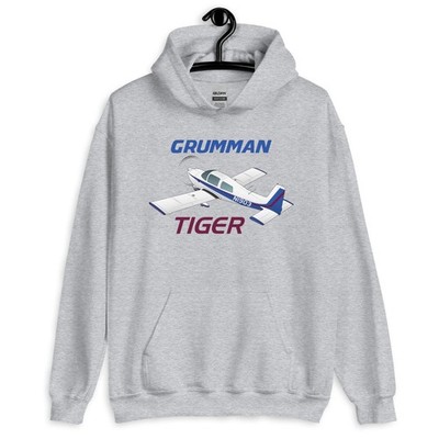 Flyboy Toys Grumman Tiger Airplane unisex hoodie - Personalized with Your N#