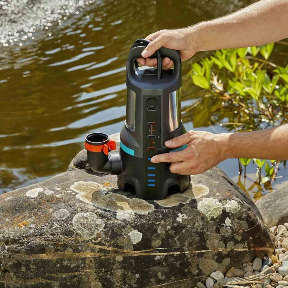 Schmutzwasser-Tauchpumpe aquasensor Entwässerung Gartenpumpe Schmutzwasserpumpe - Bild 3 von 4