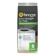 Purina Breeze Multi-Cat Extra Strength Ion Cat Litter Box Pads Bright lemongrass