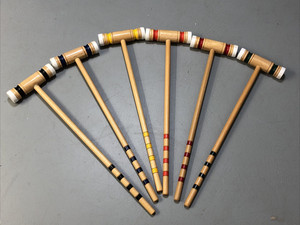 Sportcraft Croquet Wooden 25.5 In MALLET Used Replacement Part Choose Color