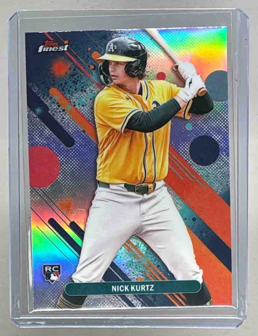 Nick Kurtz 2025 Topps Finest #10 Refractor Common Rookie RC
