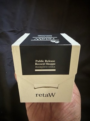 retaW Public Release Barry Macgee キャンドル ⚪️🕯 retaW x Public Release “Record Shoppe