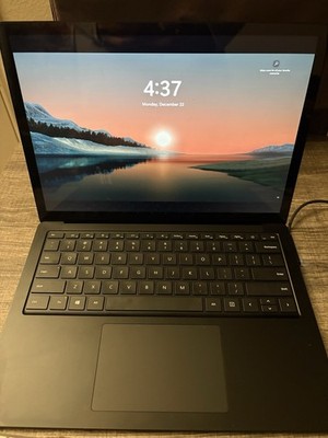 Microsoft Surface Laptop Black Windows 11 Notebook with Charger
