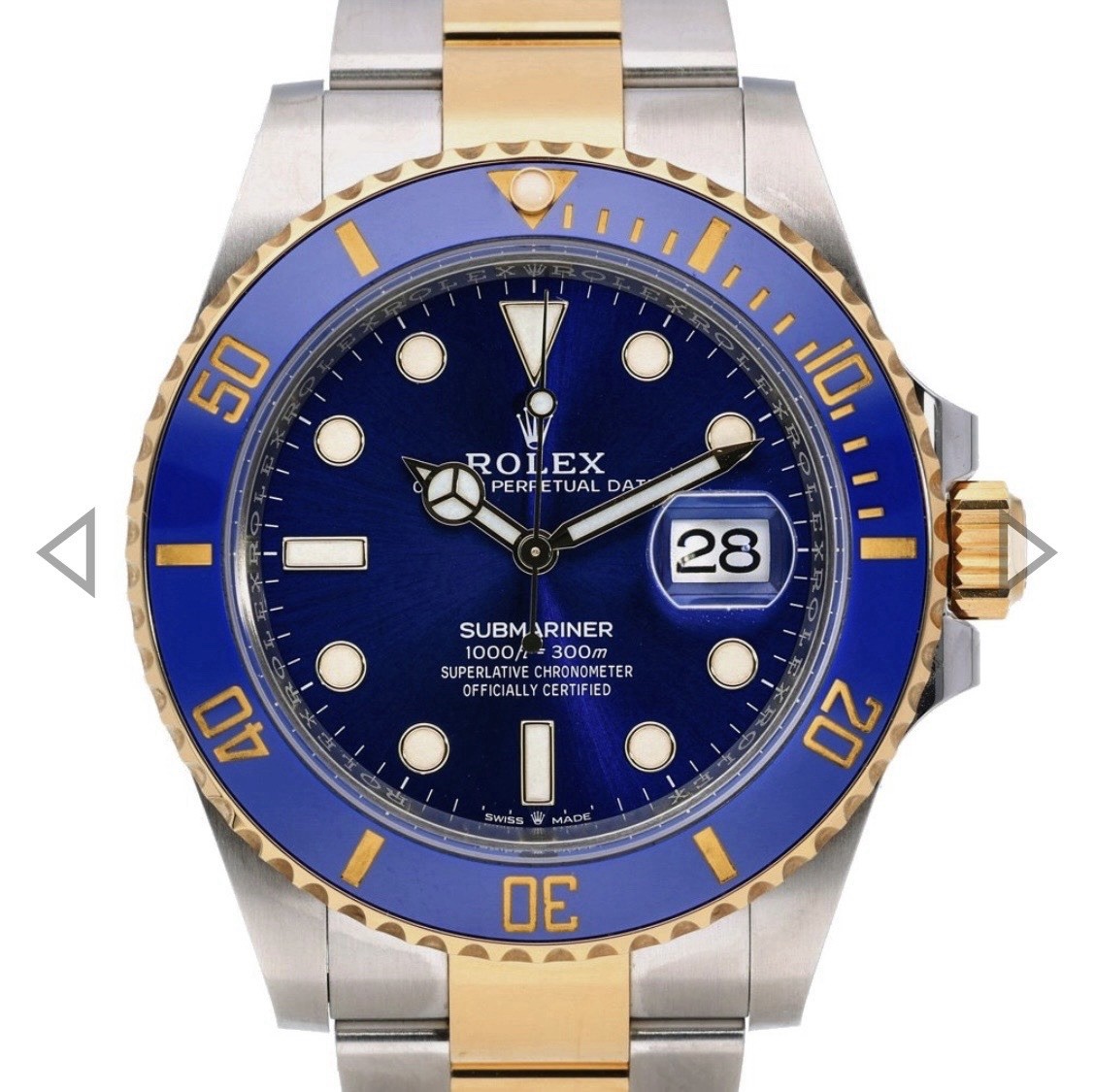 Rolex Submariner ‘Bluesy’ (126613LB) (2024) - Immaculate Condition Full Set