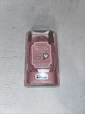 Powertek Swizzler cable cotton candy fast charge 6 feet made for iPhone