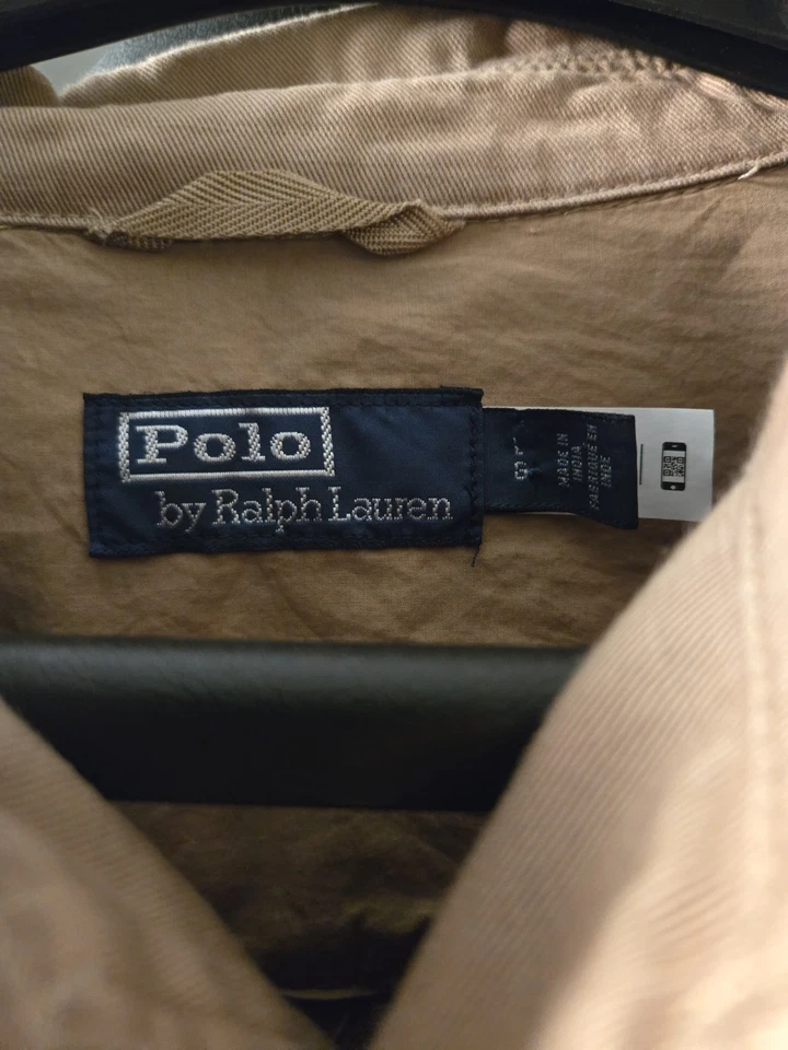 Chaqueta de safari vintage Polo Ralph Lauren para hombre calce grande/delgado Foto 2 de 4