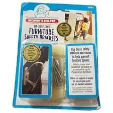 Mommy's Helper Tip-Resistant Furniture Safety Brackets