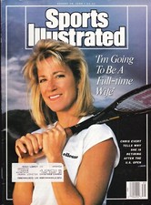 August 28, 1989 Chris Evert Tennis Sports Illustrated