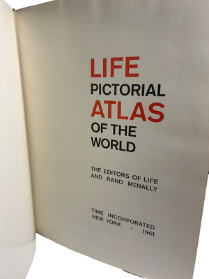 Life Pictoral Atlas of the World! Great for Homeschoolers or Classrooms!
