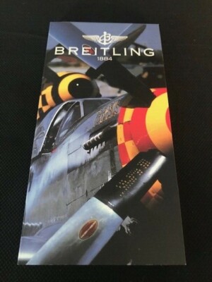 Catalogue Breitling Années 2001 - 160 Pages Luxe - État Comme Neuf - Collection Montres Professionnelles