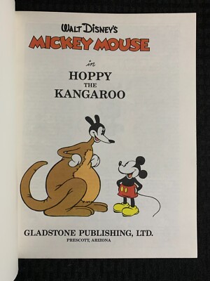 WILL ARDSON ミッキーマウス 1990s MICKEY MOUSE #8 Hoppy the Kangaroo SC VF- 7.5 Disney