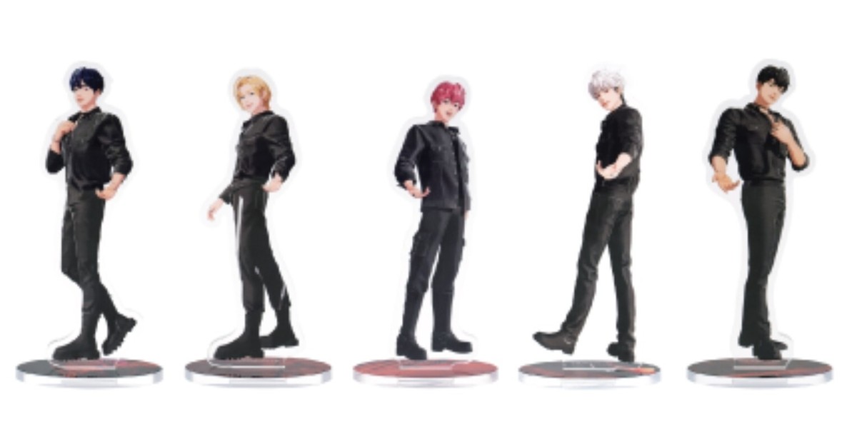 PLAVE DASH ACRYLIC STAND 5 TYPE 2ND ANNIVERSARY POP-UP STORE
