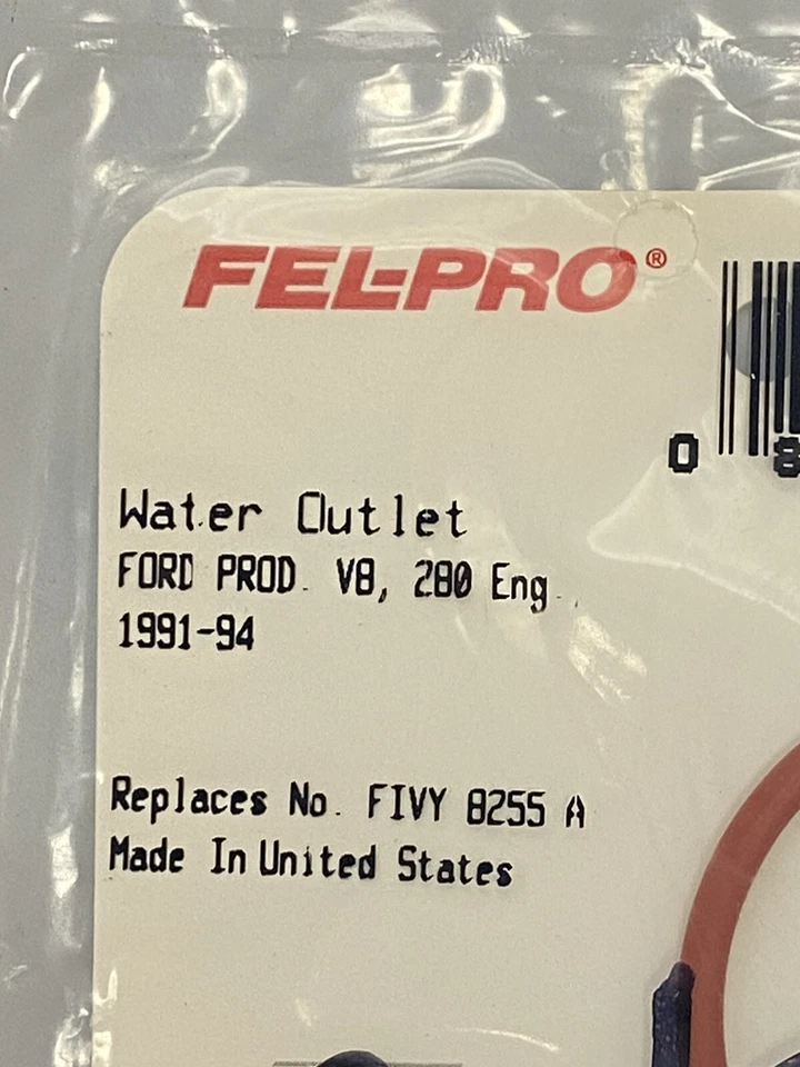 Fel-Pro 35489 Engine Coolant Outlet Gasket - Image 3 of 4