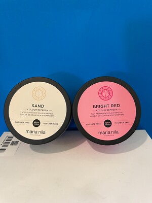 Maria Nila Colour Refresh Colour  Masque  3.4oz (Choose) 100% Vegan  Authentic