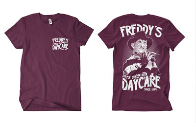 Freddys Daycare T-Shirt Kult Movie Horror Voorhees Jason 13th Blood Slasher TV